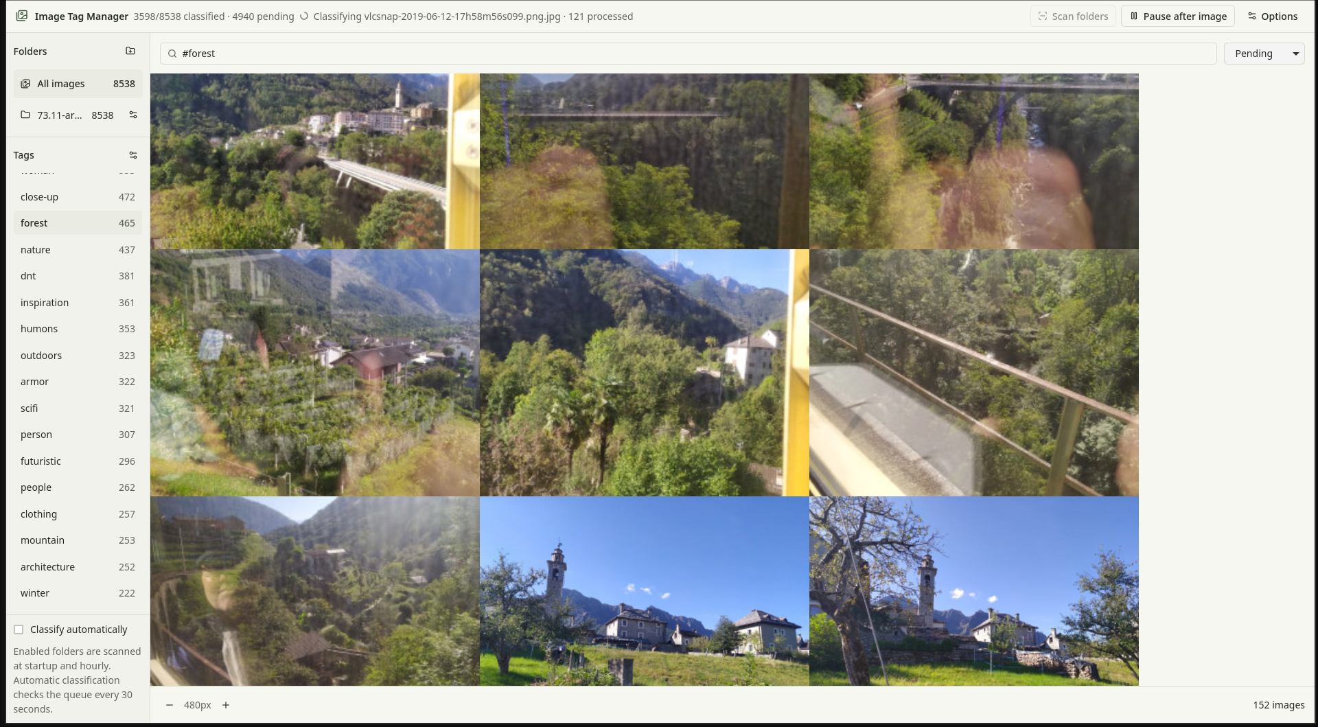 Local Image Classifier and Tag Manager, version 2